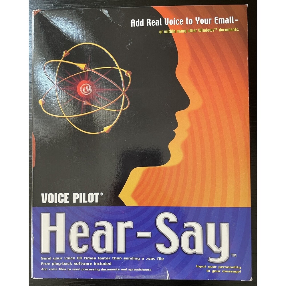 Voice Pilot Hear-Say PC CD‎